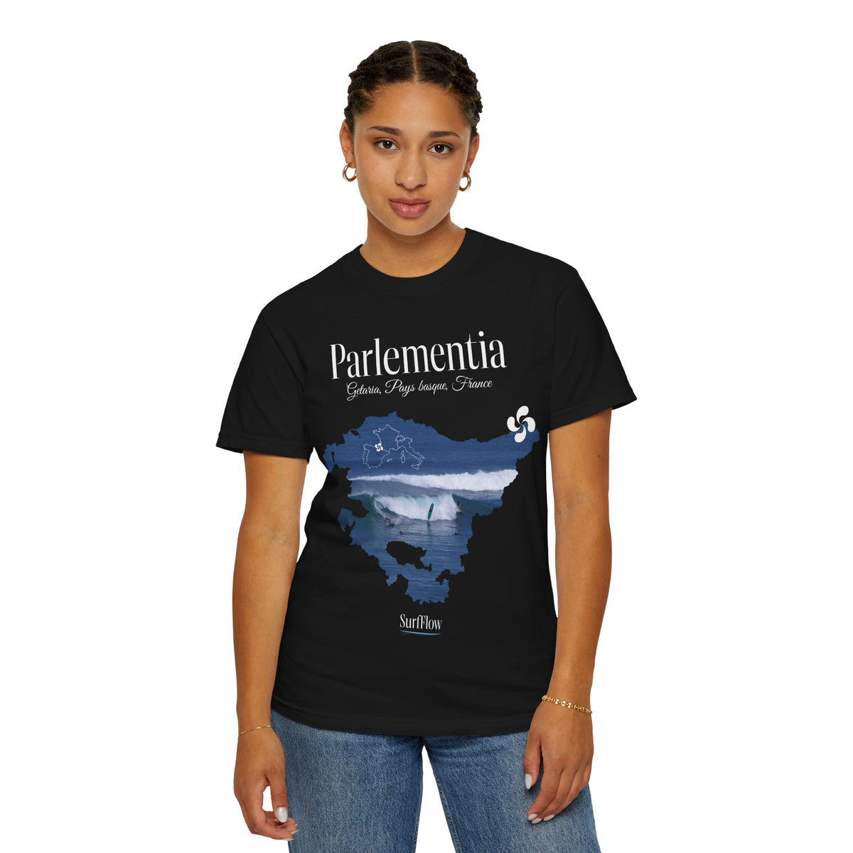 Parlementia France Tee Black