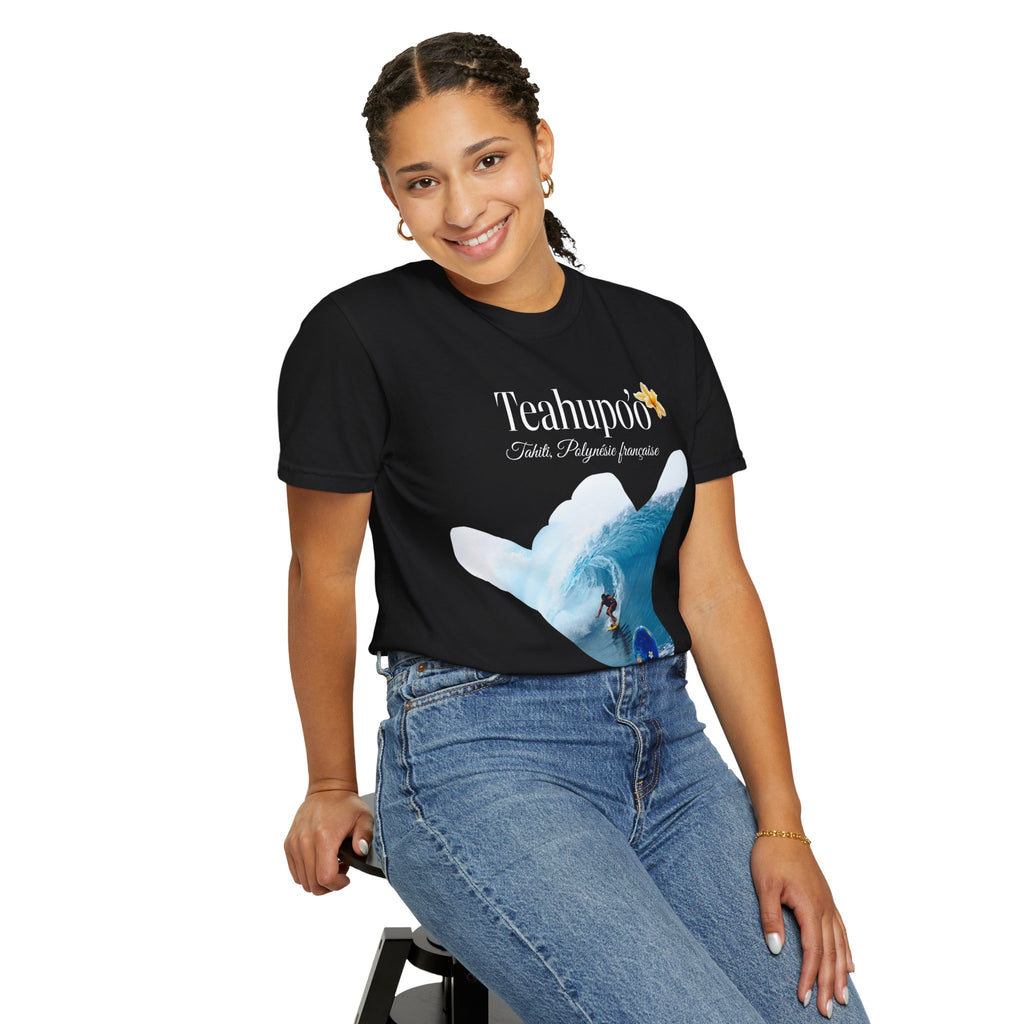 Teahupo'o Tahiti Tee Black