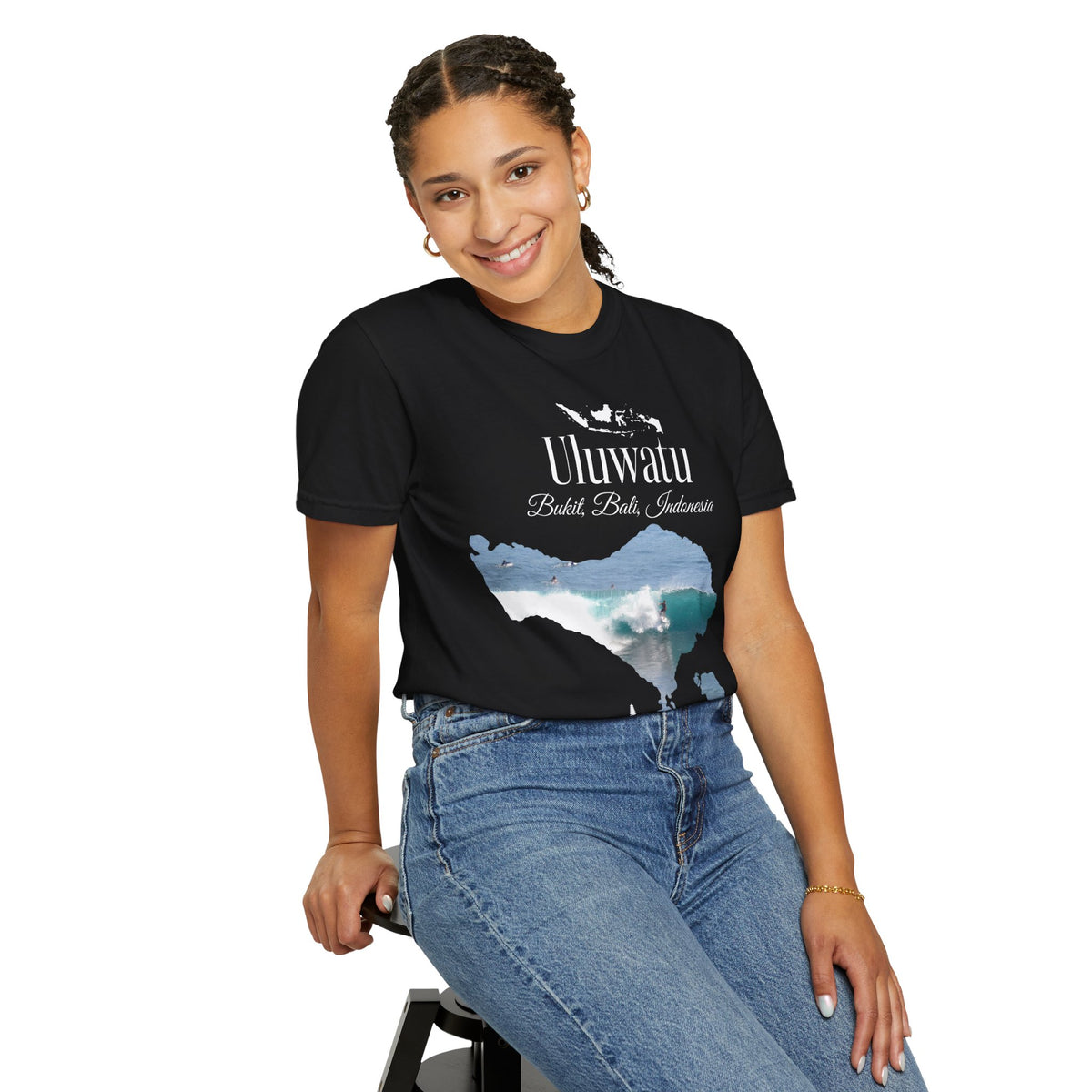 Uluwatu Indonesia Tee Black