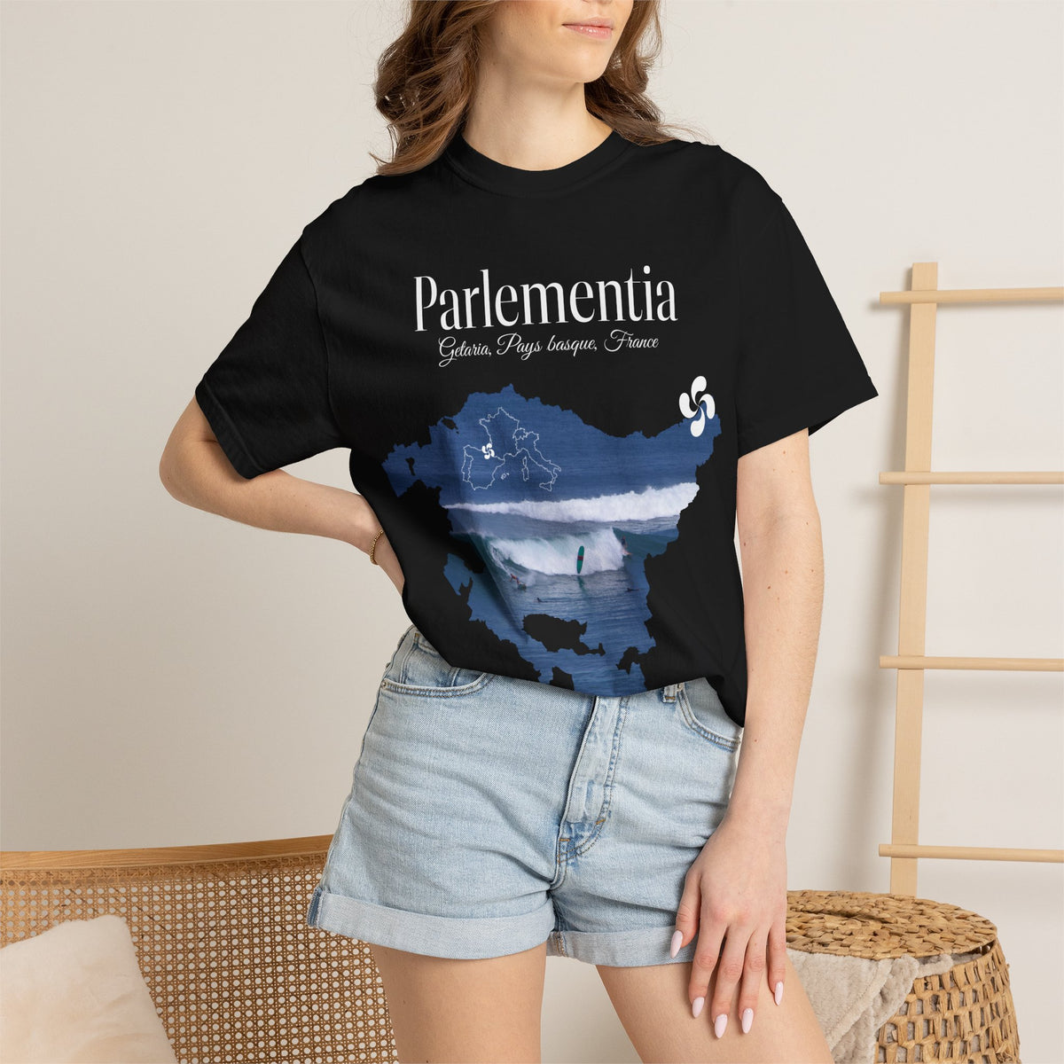 Parlementia France Tee Black