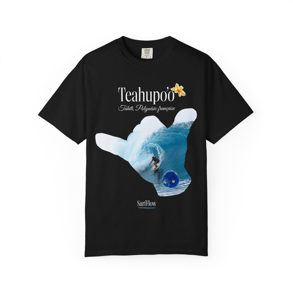 Teahupo'o Tahiti Tee Black