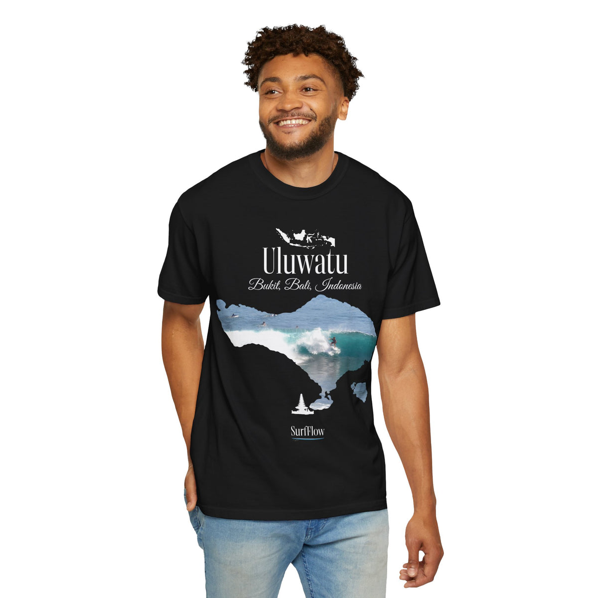 Uluwatu Indonesia Tee Black