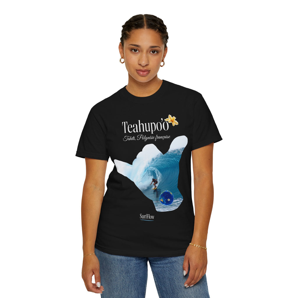 Teahupo'o Tahiti Tee Black