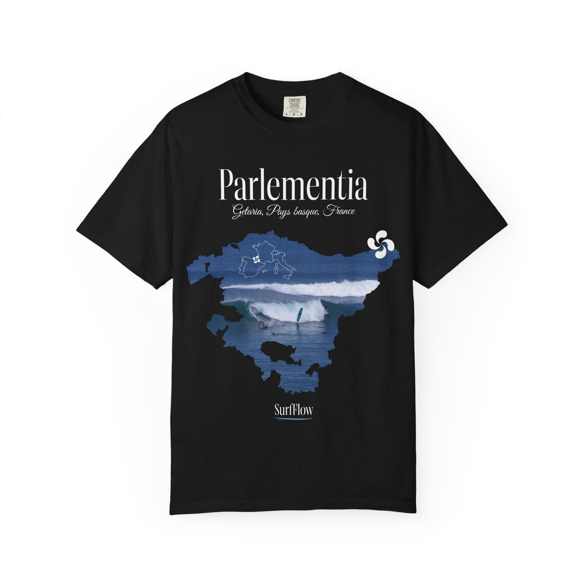 Parlementia France Tee Black